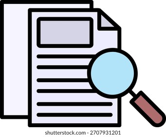 Case Study Icon Symbol Art Sign