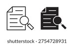 Case study icons for website design and development, app development. EPS10