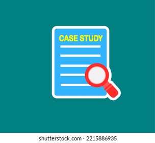 case study page design clipart