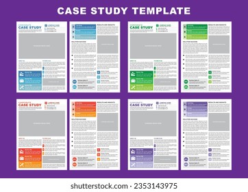 Case Study Template Design for You
