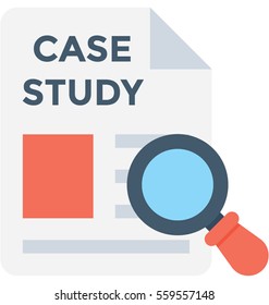 Case Study Vector Icon
