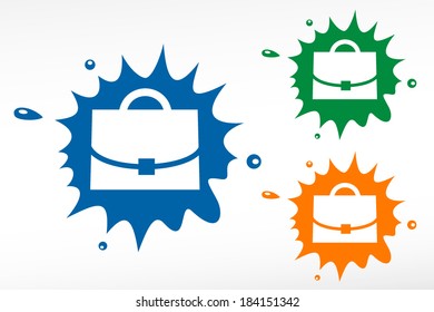 Case - vector color blob