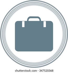 Case. Vector icon isolated 