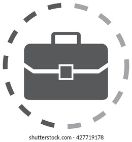 Case. Vector icon isolated 