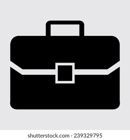 Case - Vector icon isolated  on a grey background