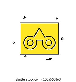Casette icon design vector