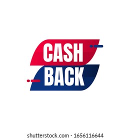 Cash back design vector. Design for digital banner or print.