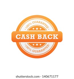 Cash Back Guarantee Label