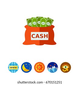 Cash Bag Icon