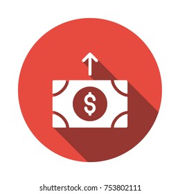  cash circle icon