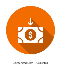 cash circle icon