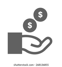 Cash, dollar, cents, funding icon vector image. Can also be used for eCommerce, shopping, business. Suitable for web apps, mobile apps and print media.