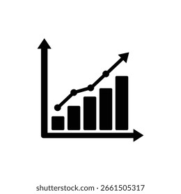 Cash Flow Graph Showing Financial Inflow and Outflow