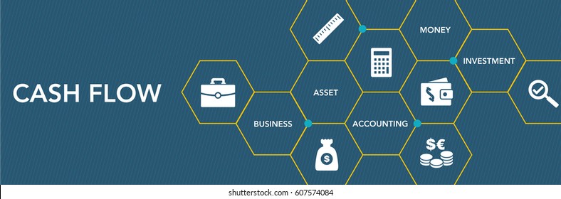 Cash Flow Icon Concept