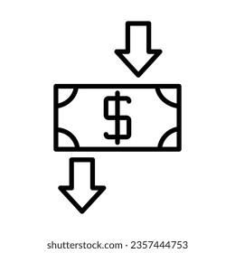 Diseño de iconos de Cash Flow para uso comercial personal