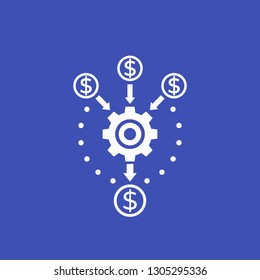 cash flow optimization icon