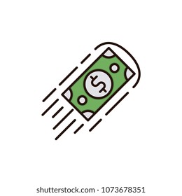 Cash Flow Vector Icon