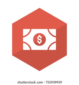  cash glyph flat