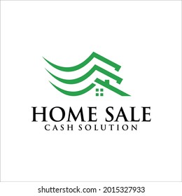 cash home sale logo design