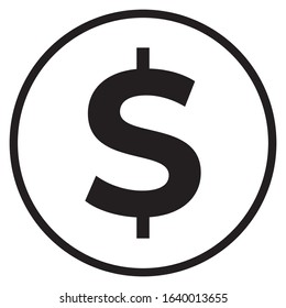 Cash icon. Can be used for additional posters, movies, videos, photos, advertisements, etc. Editable vector.