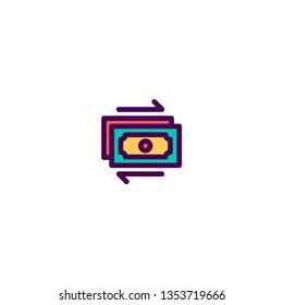 Cash icon design. e-commerce icon vector illustration