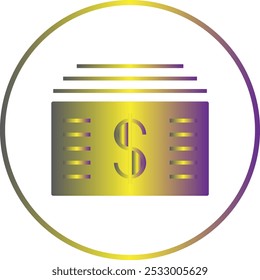 Cash icon design for personal commercial use