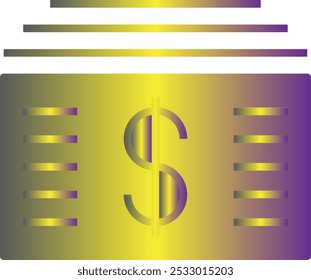 Cash icon design for personal commercial use