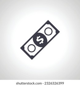 Cash icon. Dollar icon. money bill icon