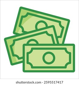 Cash Icon Element For Design