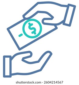 Cash Icon Element For Design