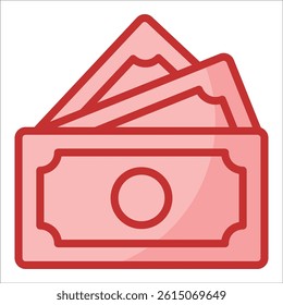 Cash Icon Element For Design