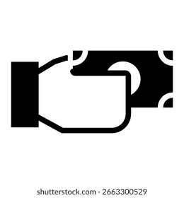 Cash Icon Element For Design