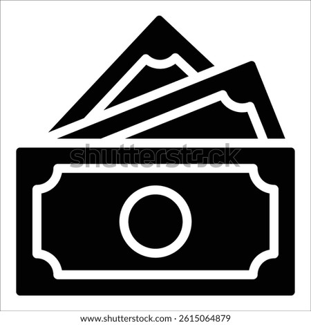 Cash Icon Element For Design