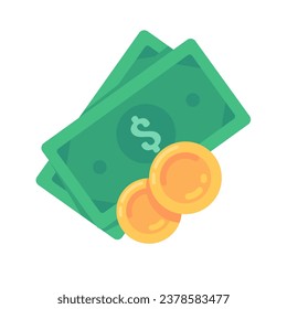 cash icon green dollar bill Paper money is used to purchase goods and services.