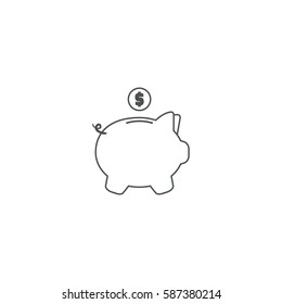 cash icon. sign design