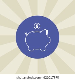 cash icon. sign design. background
