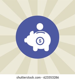 cash icon. sign design. background