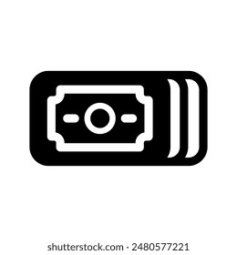 Cash Icon Vector Symbol Design Illustration