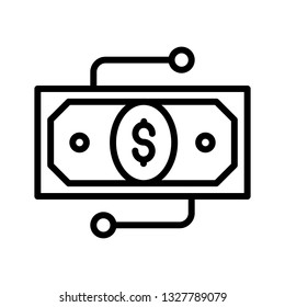 cash line icon