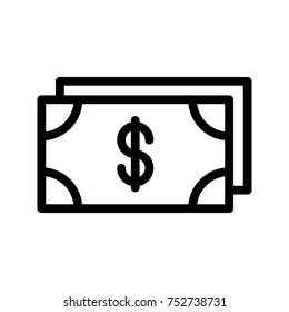 cash line icon