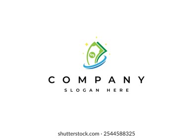 Modelo de Design de Logotipo de Caixa Investimento de Pagamento Digital Ilustração Financeira