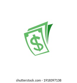 Cash Logo Icon Design Vector Illustration Template