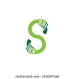Cash logo icon design vector illustration template