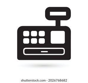 Cash machine icon. E-commerce sign. Graph symbol for your web site design, logo, app, UI. Vector illustration, EPS 10