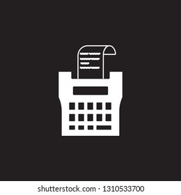 cash machine icon. Simple element illustration. Business icons universal for web and mobile