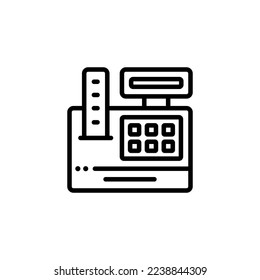 cash machine, cash register icon