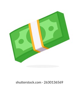Cash Money Icon Dollar Bills and Finance