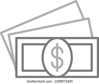 Cash Money vector icon. Can be used for printing, mobile and web applications.