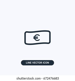Cash Money Vector Icon Design
