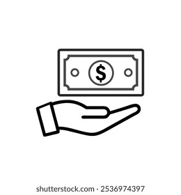 Cash on Delivery vector art image.